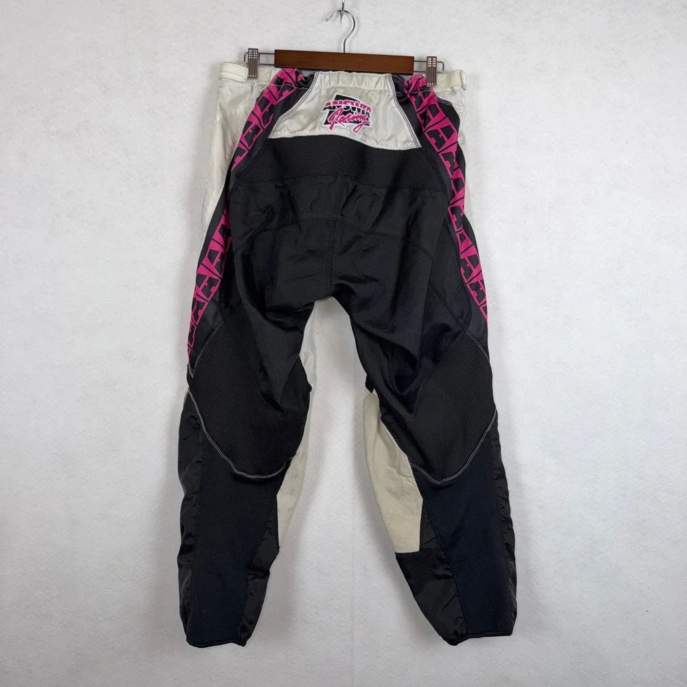 Answer Racing Motocross Pants Mens 30 Pink White Black MX Dirt Bike Riding Gear